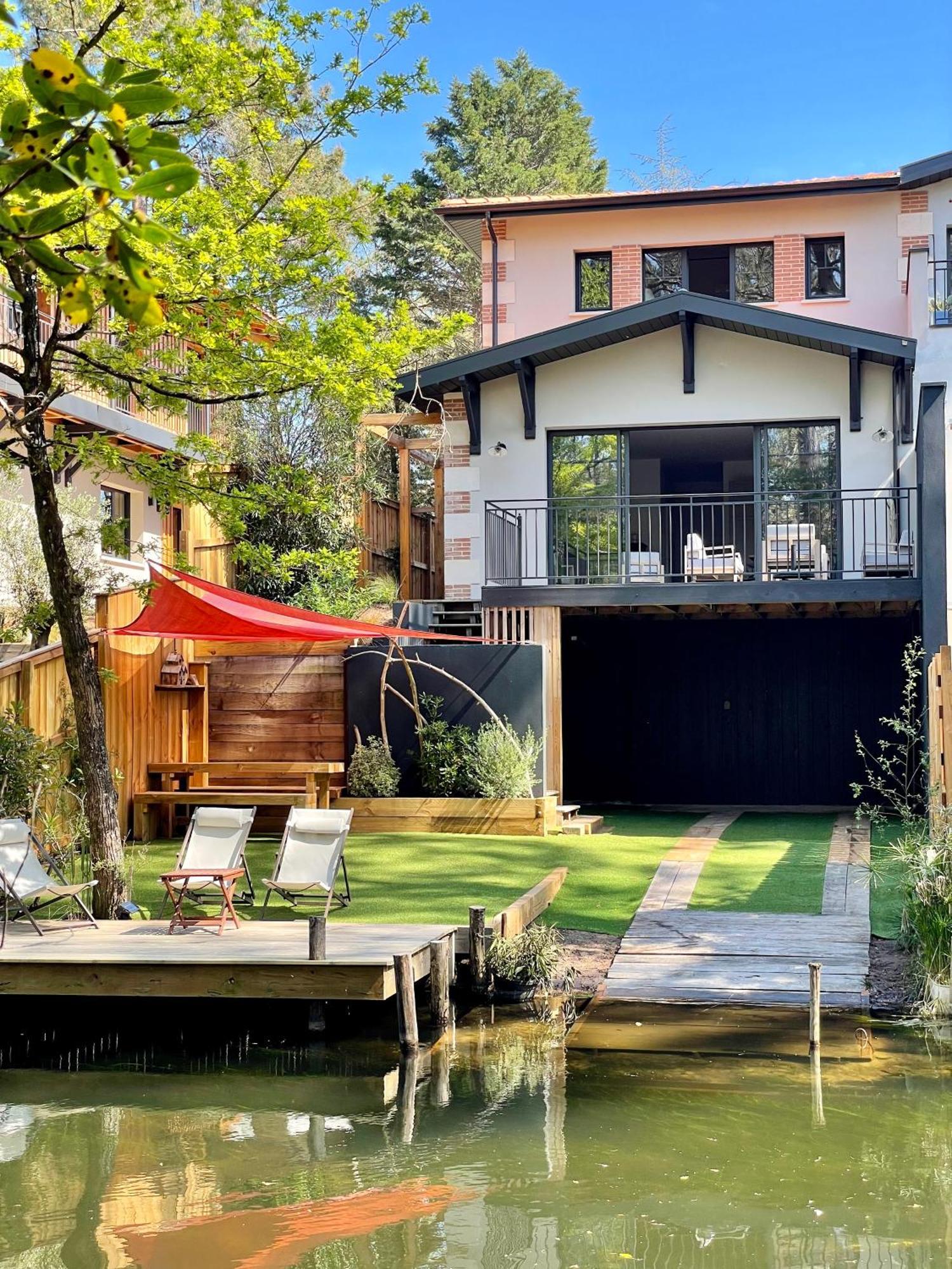 Villa Du Canal - Ponton Pour Bateau La Teste-de-Buch Dış mekan fotoğraf